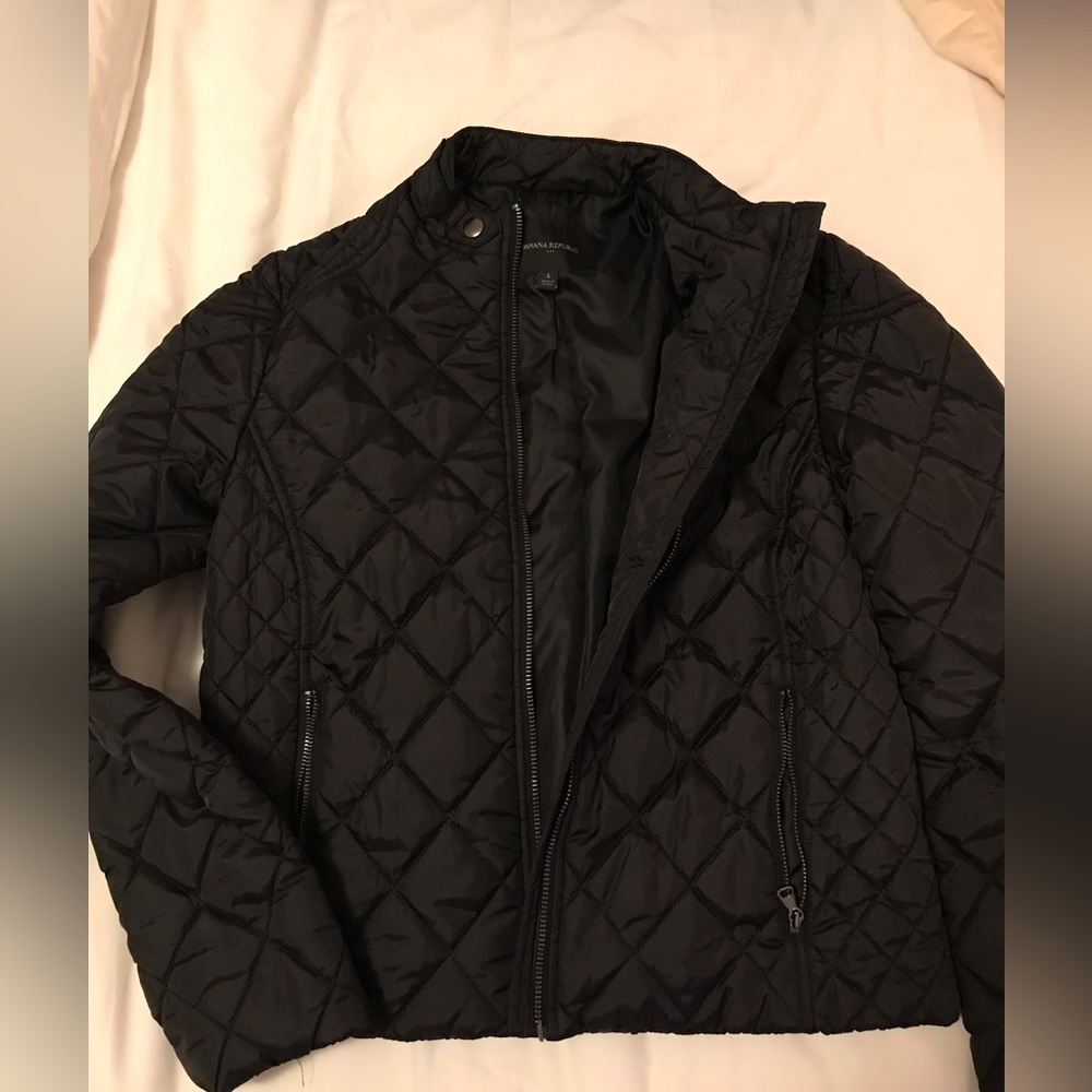 Banana republic black jacket size small
